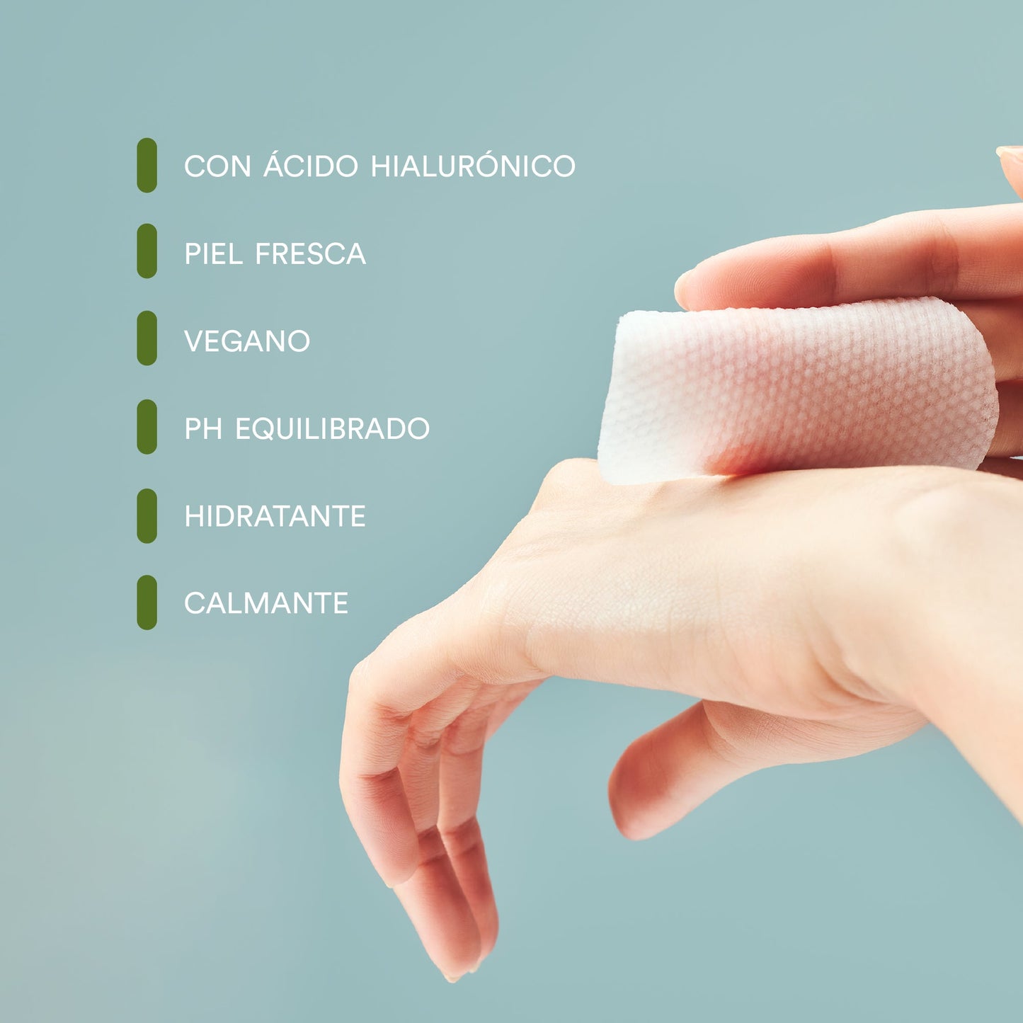 TONICO EN PADS CICA CALMING AQUA PAD TONER