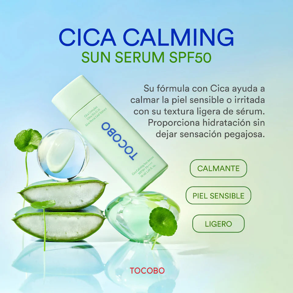 TOCOBO CICA calming sun serum SPF50+ PA++++ 50ml
