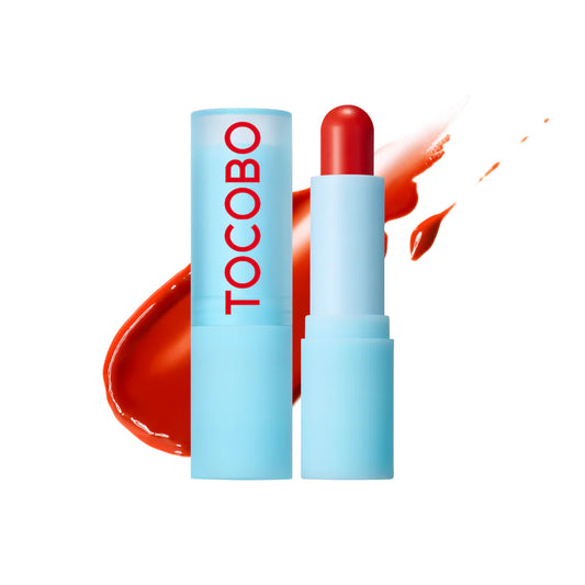 TOCOBO Glass tinted lip balm TANGERINE RED 19gr