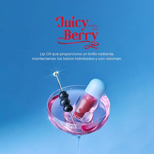 TOCOBO Juicy Berry plumping lip oil BERRY BRANDY 4gr