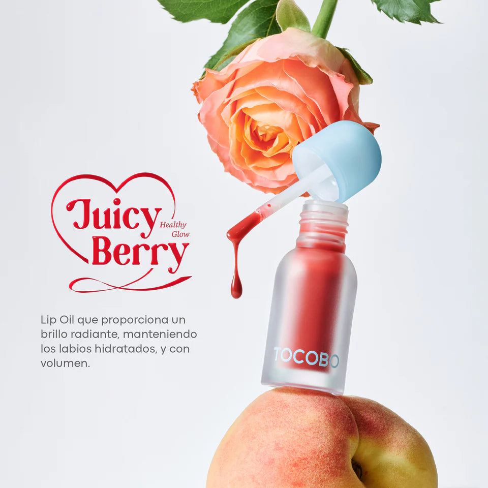 TOCOBO Juicy Berry plumping lip oil ROSY GIRL 4gr