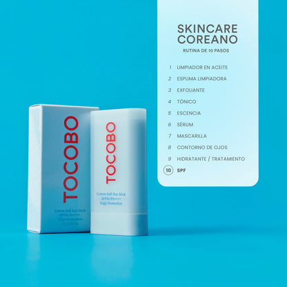 TOCOBO COTTON soft sun stick SPF50 PA+++++ 19gr
