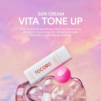 TOCOBO Vita tone up sun cream spf50+ PA++++ 50ml