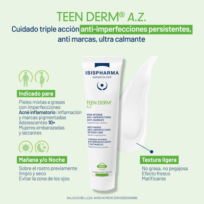 ISISPHARMA TEEN DERM A.Z 30ml