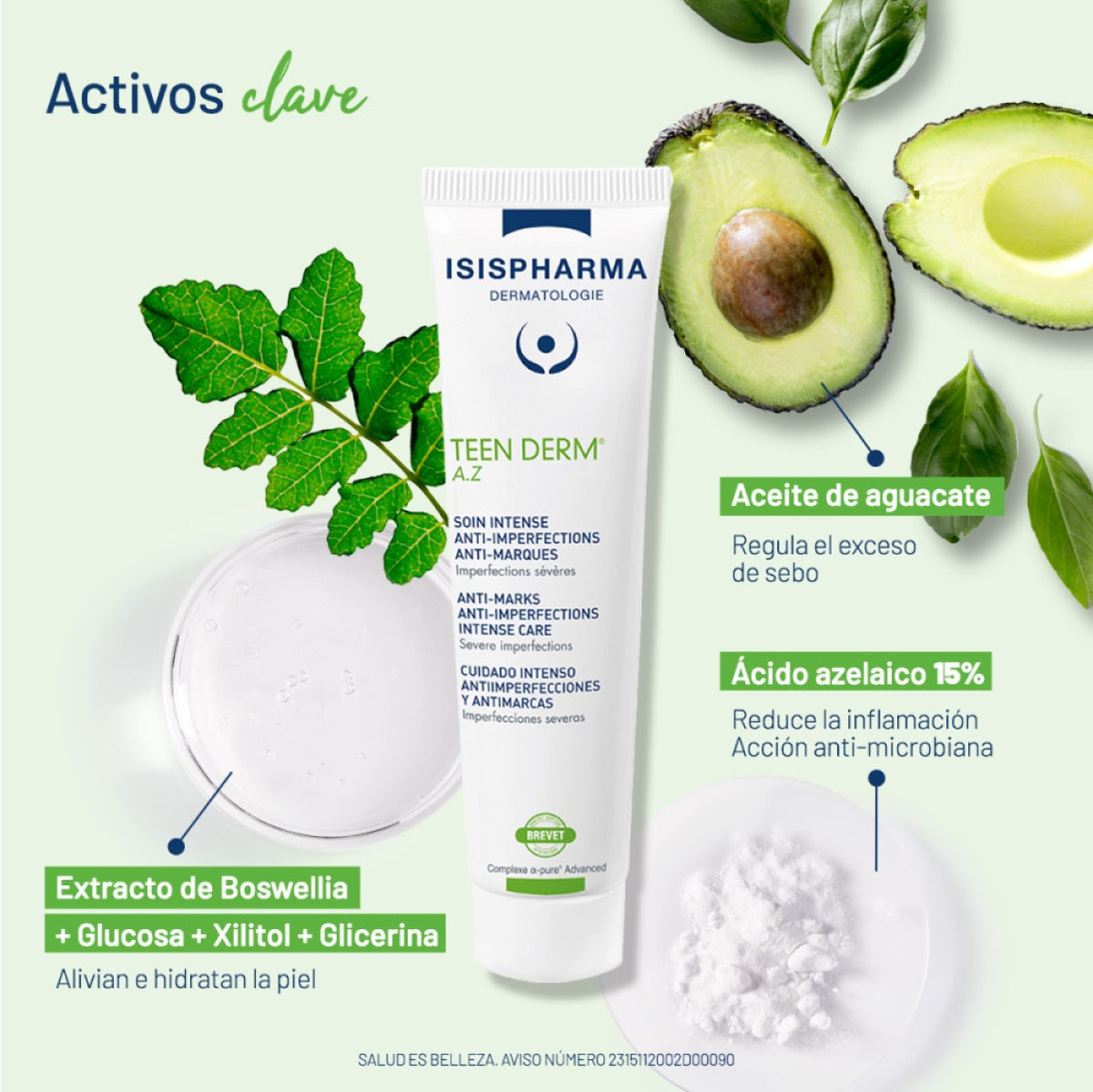 ISISPHARMA TEEN DERM A.Z 30ml