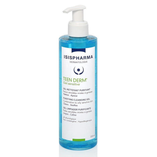 ISISPHARMA TEEN DERM Gel sensitive 250ml