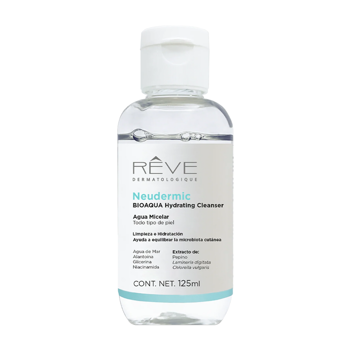 RÉVE Neudermic BIOAQUA hydrating cleanser 125ml