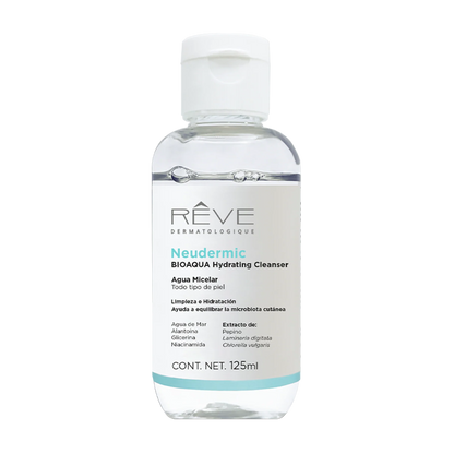 RÉVE Neudermic BIOAQUA hydrating cleanser 125ml