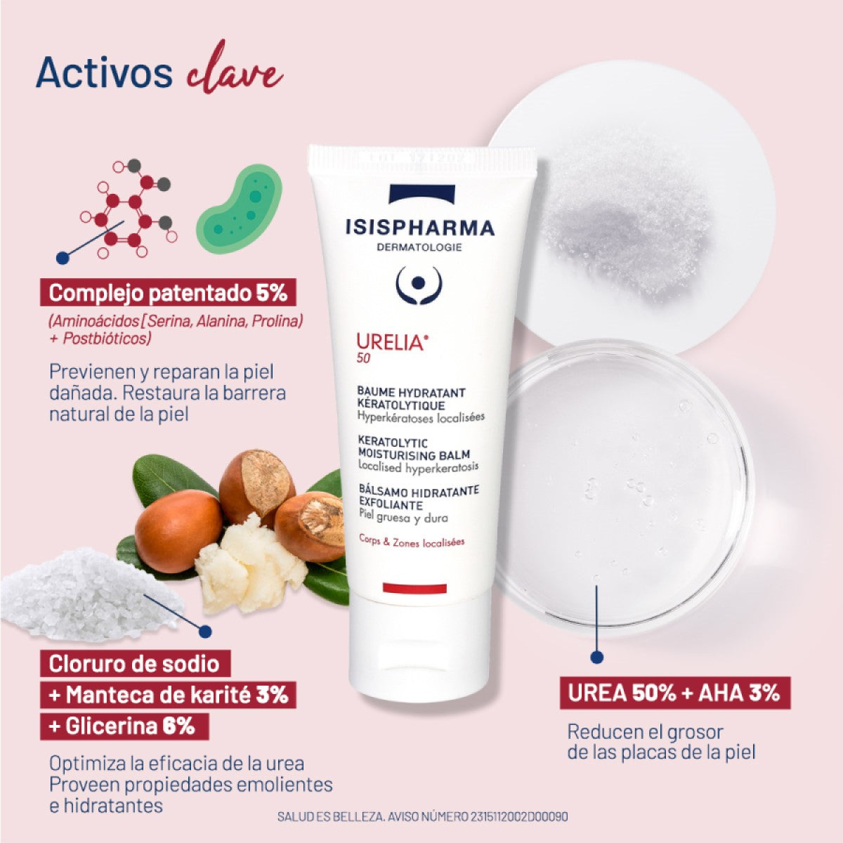 ISISPHARMA URELIA 50% 40ml