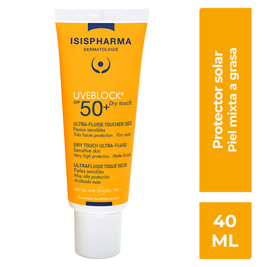 ISISPHARMA UVEBLOCK SPF 50+ DRY TOUCH 40ML