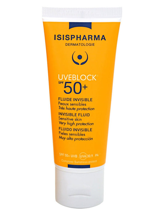 ISISPHARMA UVEBLOCK fps50+ fluido invisible 40ml