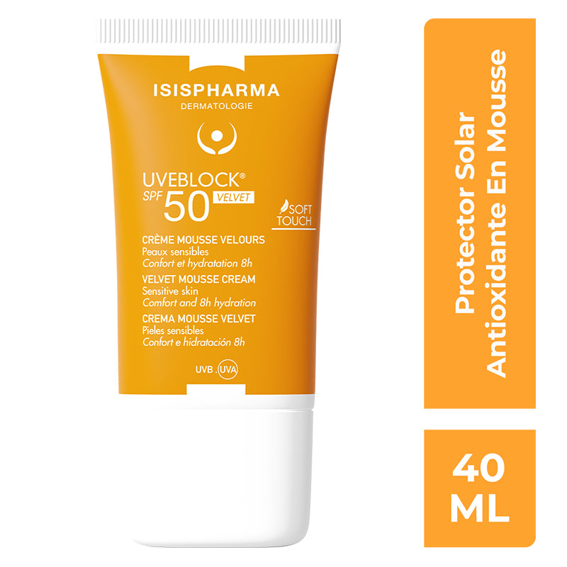 ISISPHARMA Uveblock FPS50+ Velvet 40ml