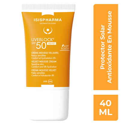 ISISPHARMA Uveblock FPS50+ Velvet 40ml