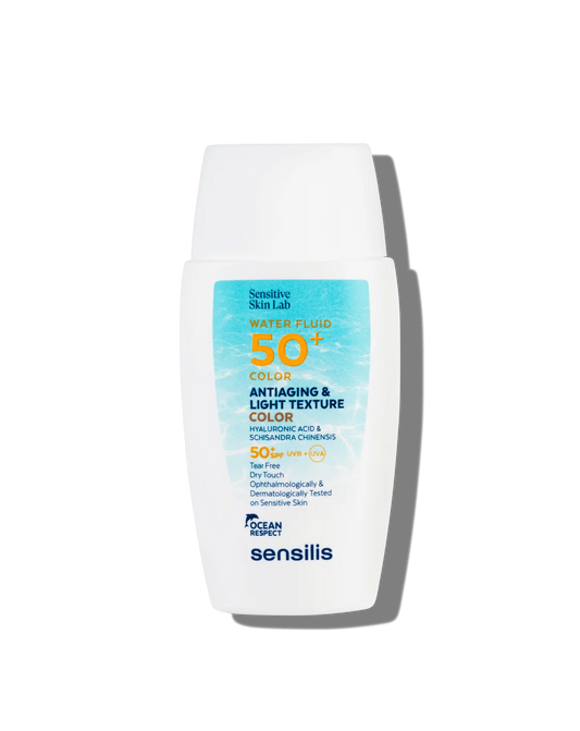 SENSILIS SENSITIVE SKINLAB Water Fluid 50+ color40ml