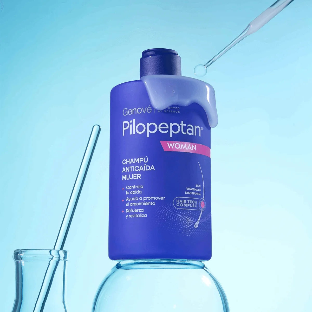 GENOVÉ Pilopeptan woman shampoo anticaída 250ml