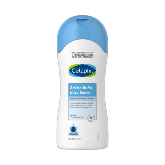 Cetaphil Gel De Baño Corporal 500ml (fondo limpio)
