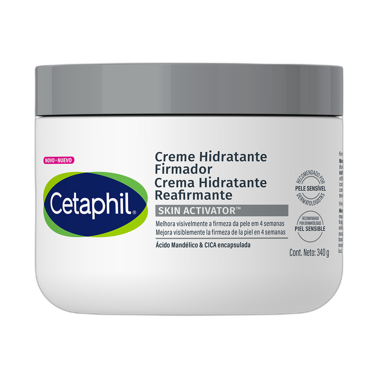 Cetaphil Skin activator crema reafirmante 340gr (fondo limpio)