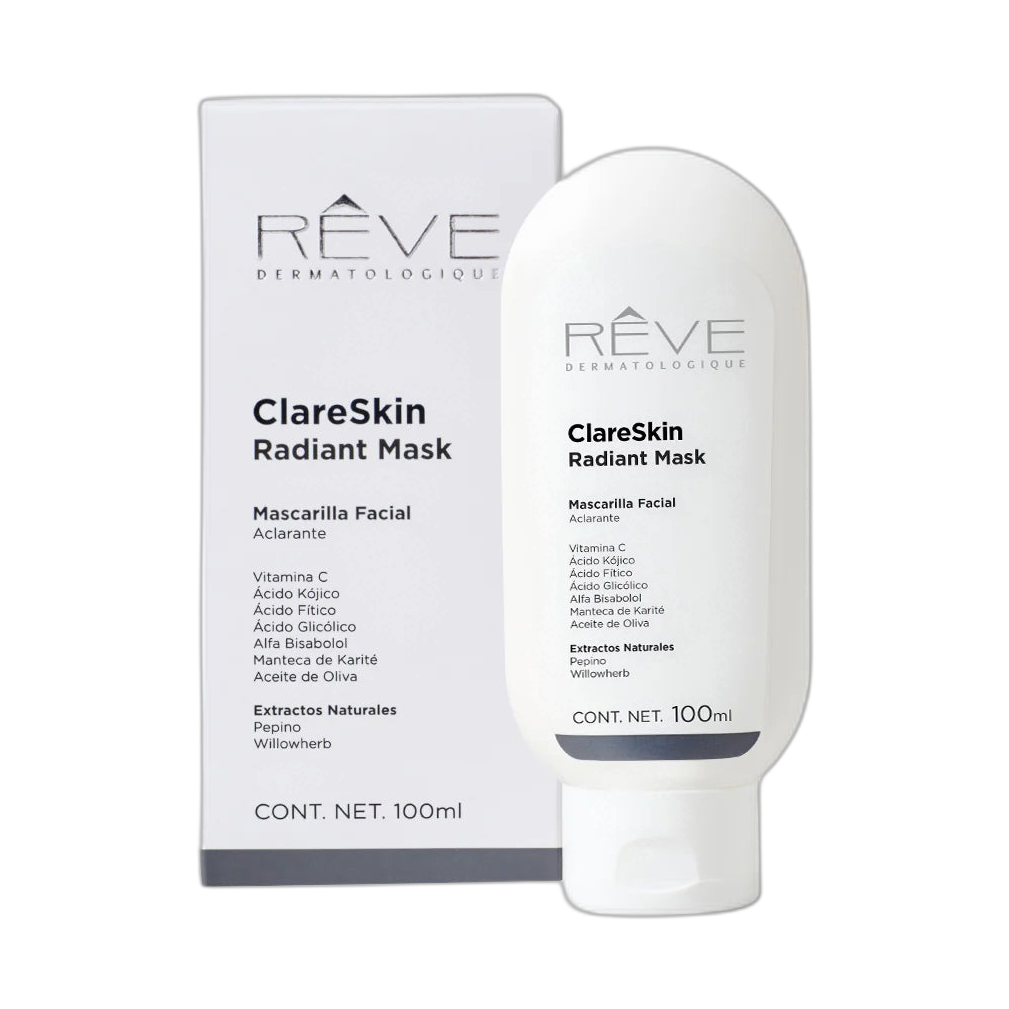 RÉVE ClareSkin radiant mask 100ml (fondo limpio)