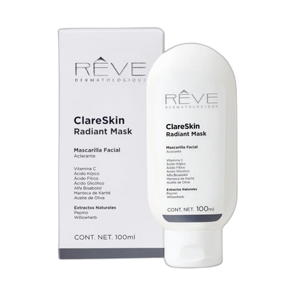 RÉVE ClareSkin radiant mask 100ml (fondo limpio)