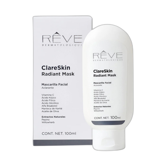 RÉVE ClareSkin radiant mask 100ml (fondo limpio)