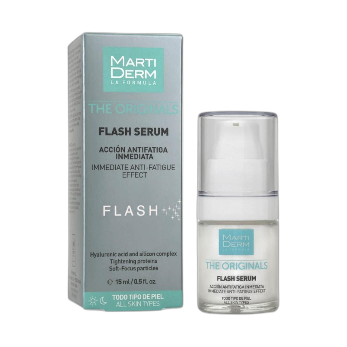 MARTIDERM Flash serum 15ml (fondo limpio)
