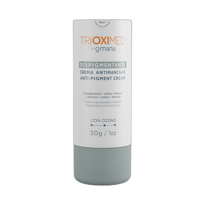 TRIOXIMED Crema Despigmentante Antimanchas 30gr (fondo limpio)