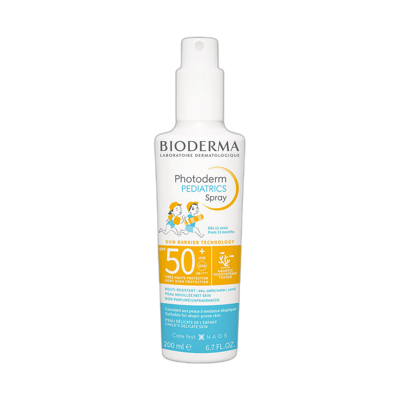 BIODERMA Photoderm Pediatrics spray spf50+ 200ml (fondo limpio)