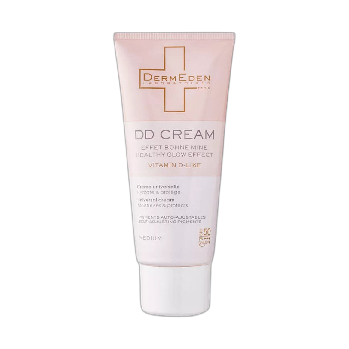 DERMEDEN DD Cream Defensa Diaria spf50+ 50ml (fondo limpio)