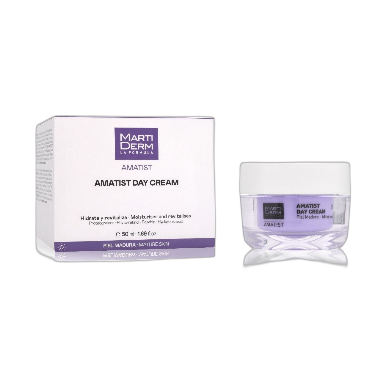 MARTIDERM Amatist crema de día 50ml (fondo limpio)