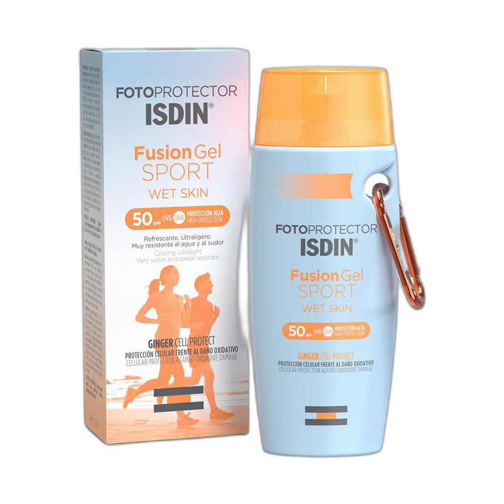 ISDIN Fusion gel sport fps50+ 100ml (fondo limpio)
