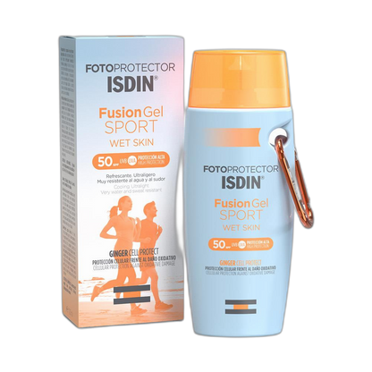 ISDIN Fusion gel sport fps50+ 100ml (fondo limpio)
