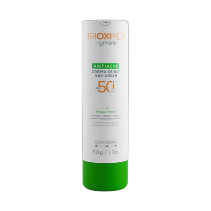 TRIOXIMED Antiacné crema de día 50g (fondo limpio)