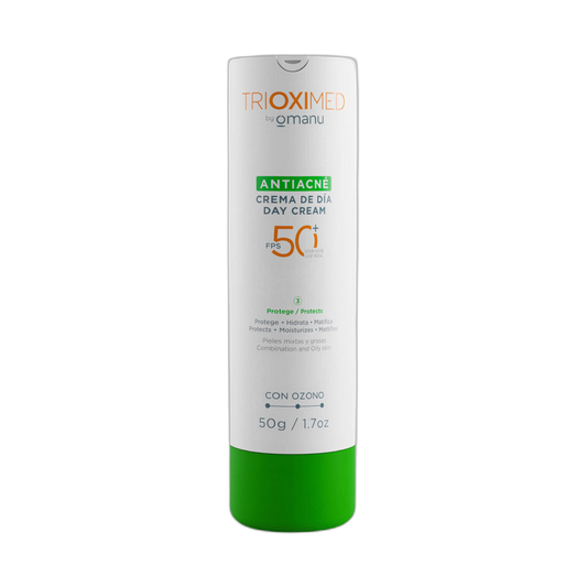 TRIOXIMED Antiacné crema de día 50g (fondo limpio)
