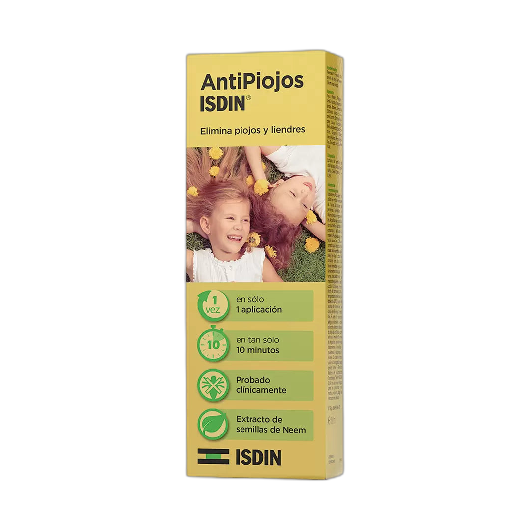 ISDIN Antipiojos gel 100ml (fondo limpio)