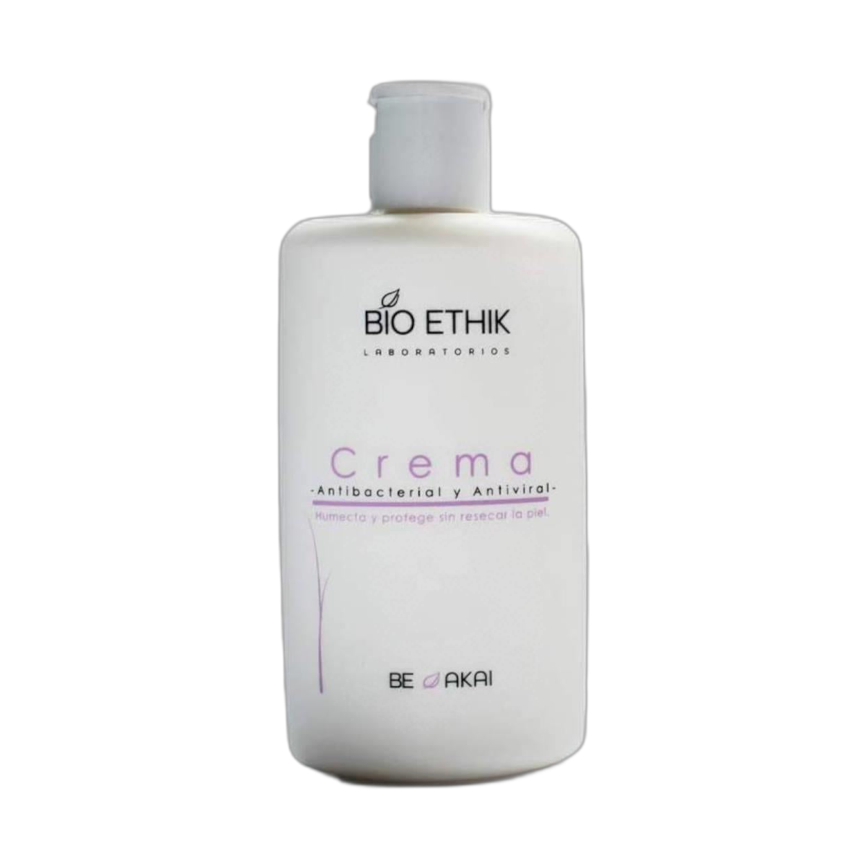 BIO ETHIK crema antibacterial y antiviral 200ml (fondo limpio)