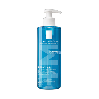 LRP EFFACLAR dermolimpiador gel moussant 400ml (fondo limpio)