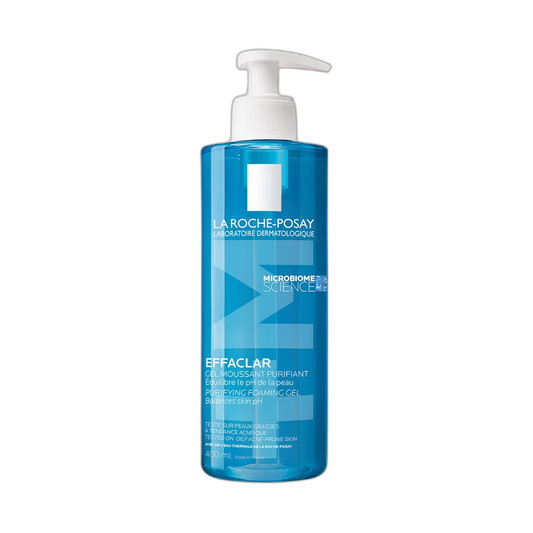 LRP EFFACLAR dermolimpiador gel moussant 400ml (fondo limpio)