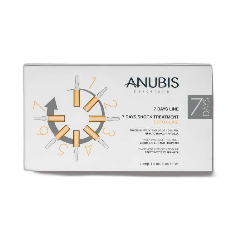 ANUBIS 7 Days Shock Tratment Botox - Like 7 amp x 1.5ml (fondo limpio)