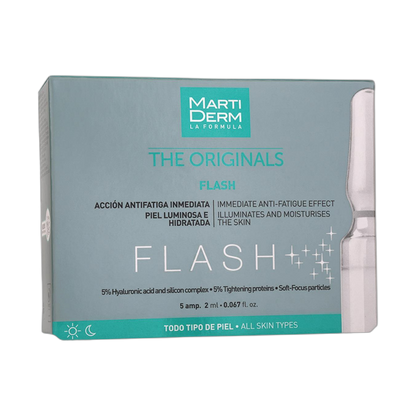 MARTIDERM Flash caja- 5 amp (fondo limpio)