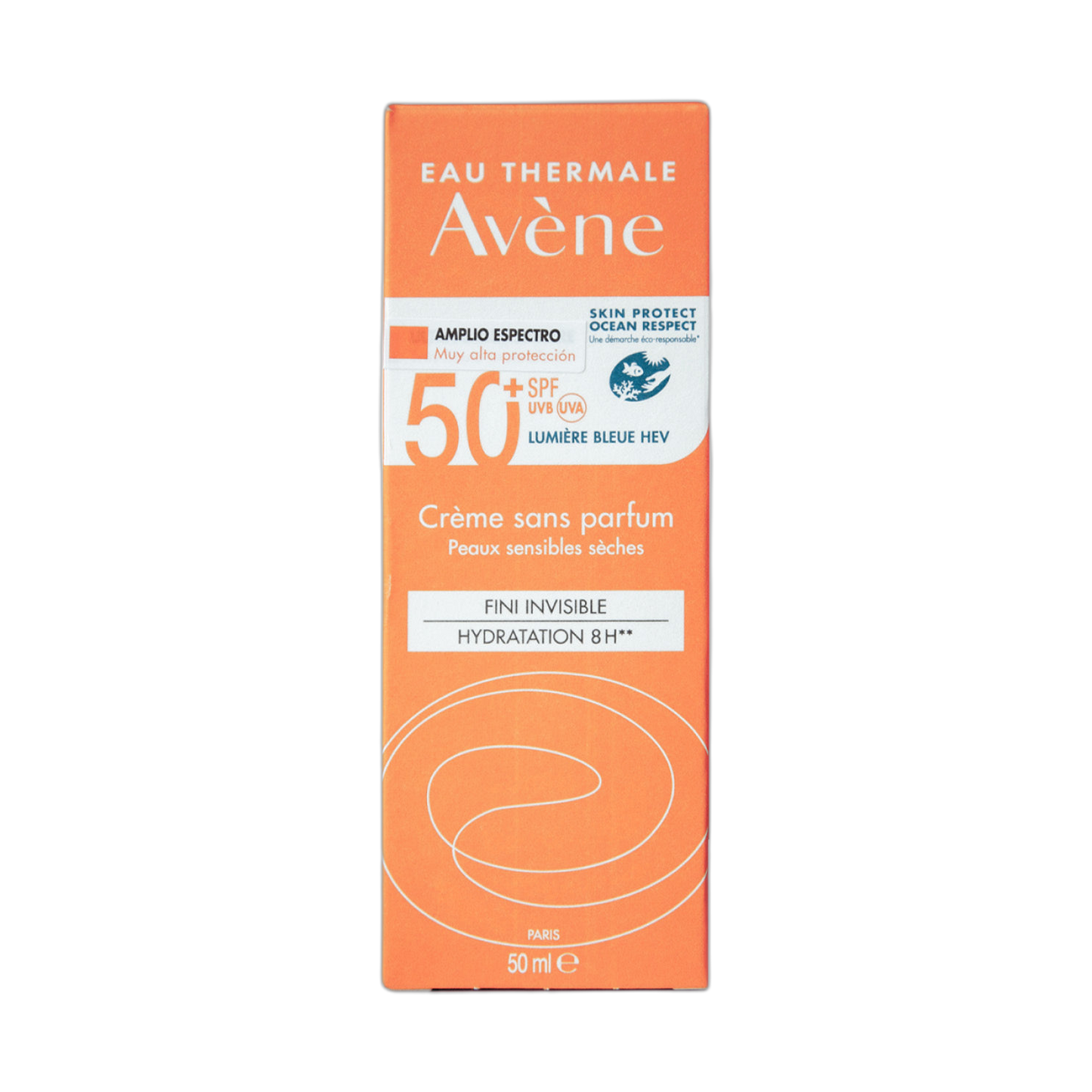 AVENE Crema sin color 50+ 50ml (fondo limpio)