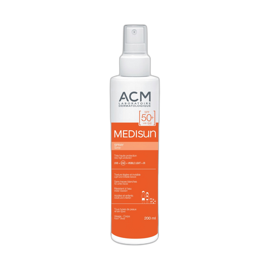 ACM MEDISUN Spray fps50+ 200ml (fondo limpio)