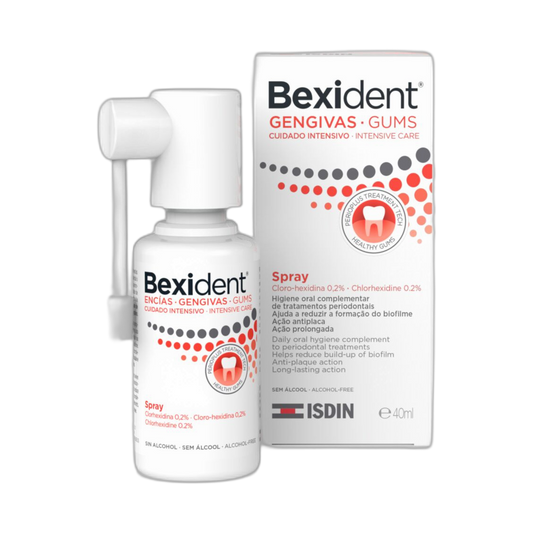 ISDIN Bexident encías tratamiento coadyuvante spray 40ml (fondo limpio)