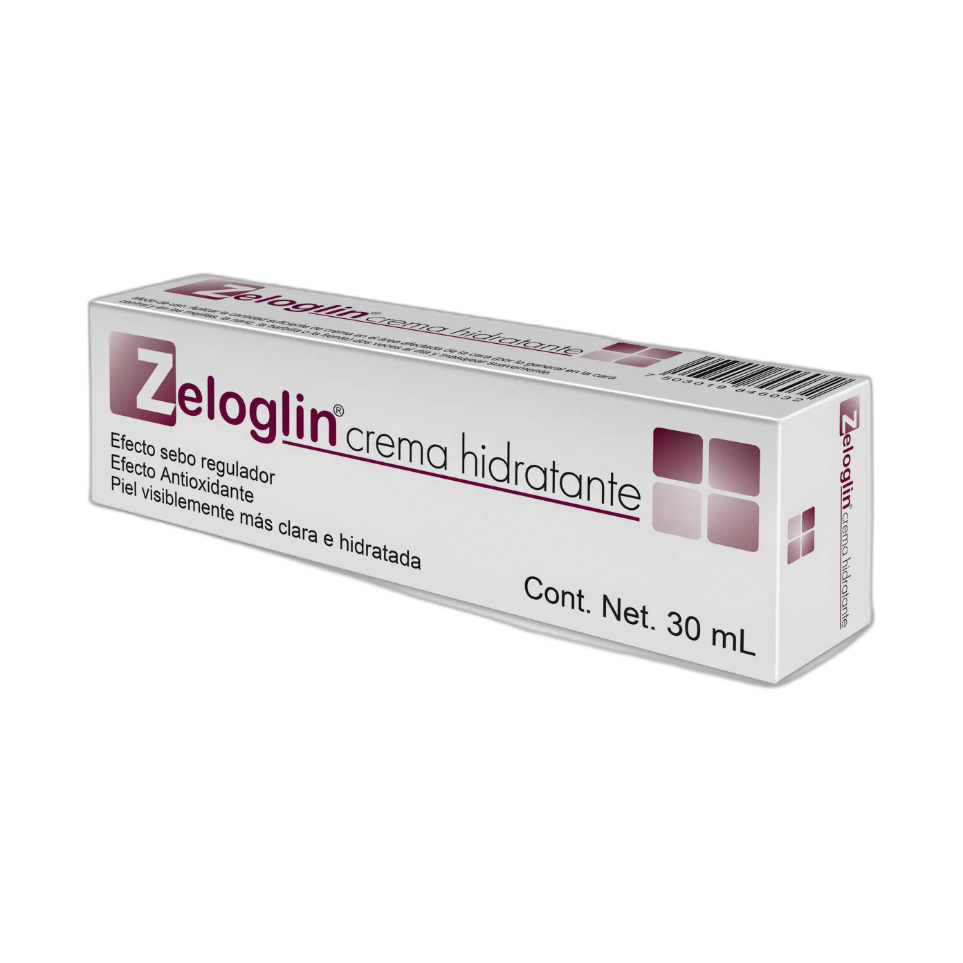 ZELOGLIN Crema Hidratante 30ml (fondo limpio)
