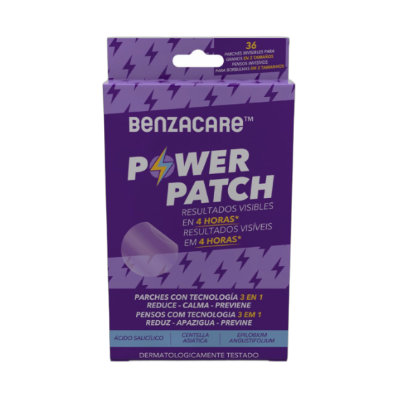 GALDERMA Benzacare Power Patch 36 parches (fondo limpio)
