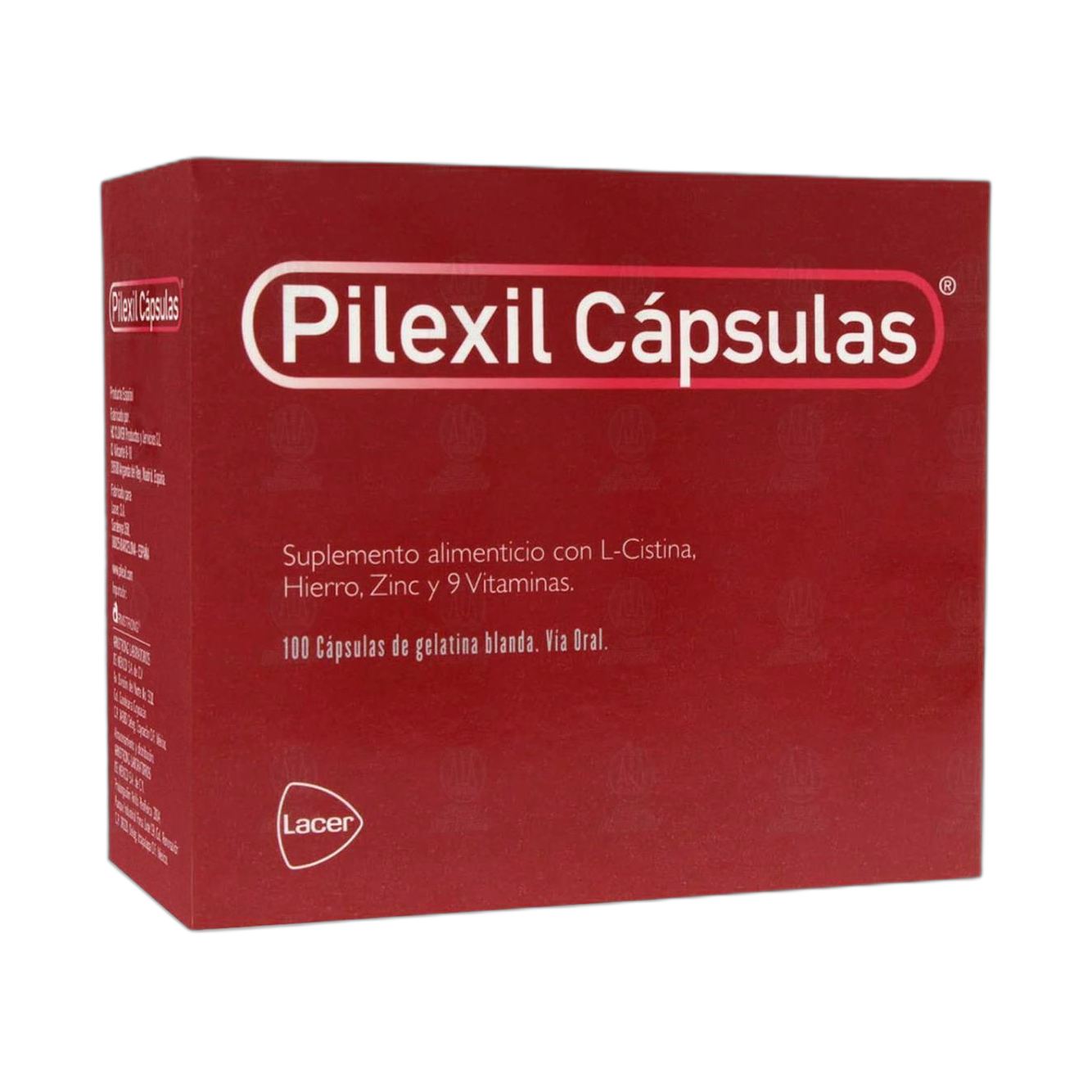 PILEXIL Cápsulas 100caps (fondo limpio)