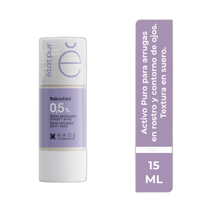 ETAT PUR Activo puro Bakuchiol 0.5% 15ml (fondo limpio)