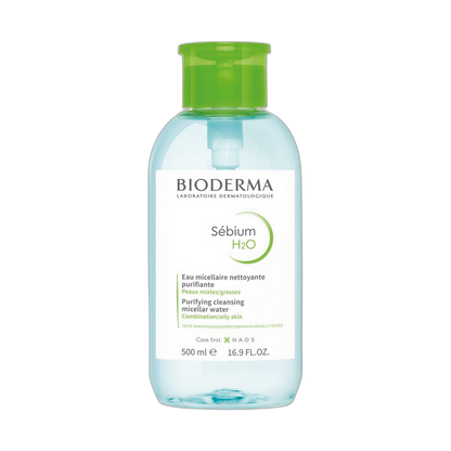 BIODERMA Sébium H2o bomba inversa 500ml (fondo limpio)