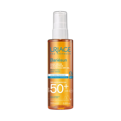 URIAGE Bariesun spf50+ aceite solar 200ml (fondo limpio)