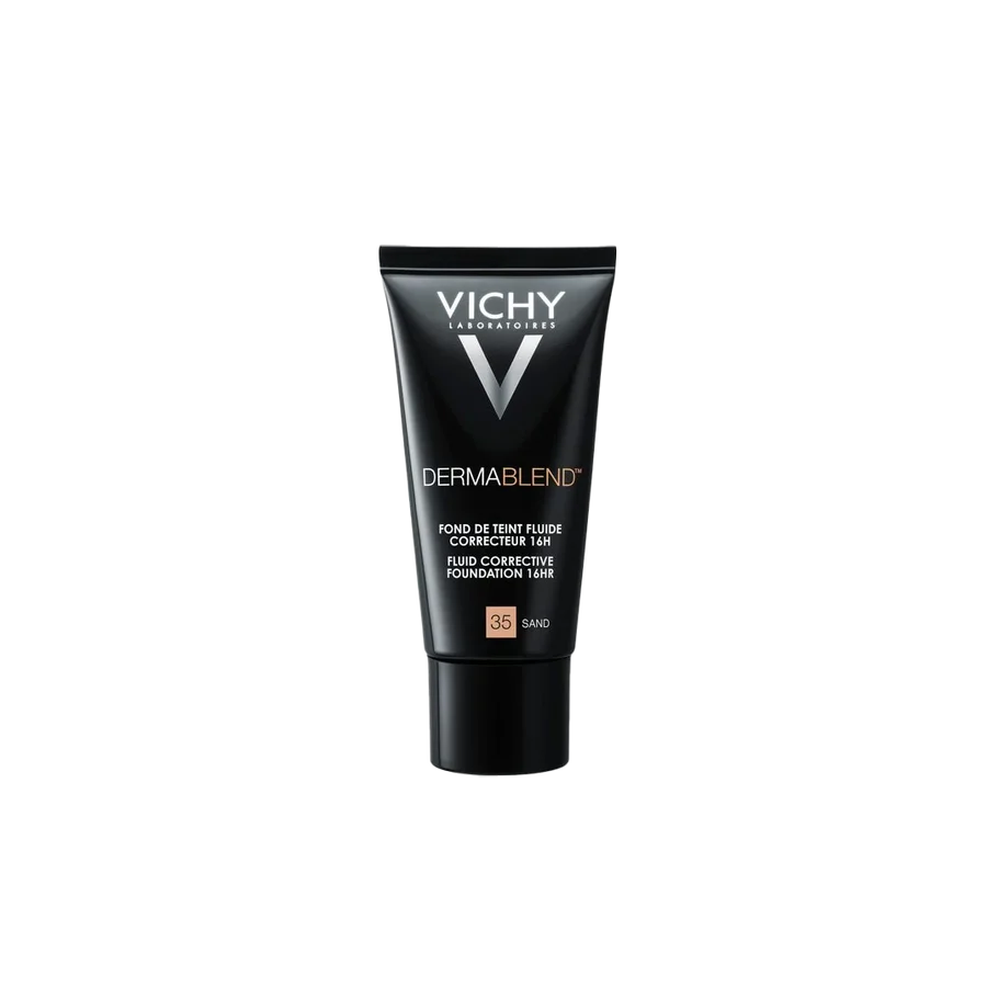 VICHY DERMABLEND Base Correctora de Maquillaje Fluida 16 H