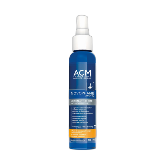 ACM NOVOPHANE Chronic loción anticaída 100ml (fondo limpio)